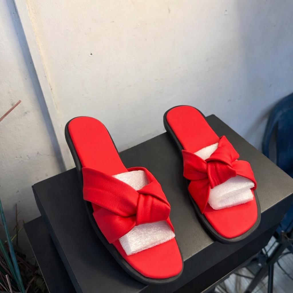 Red female slide