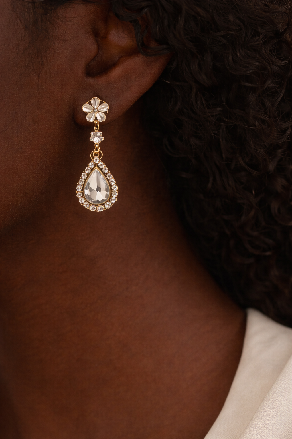 Teardrop Dangle Earring
