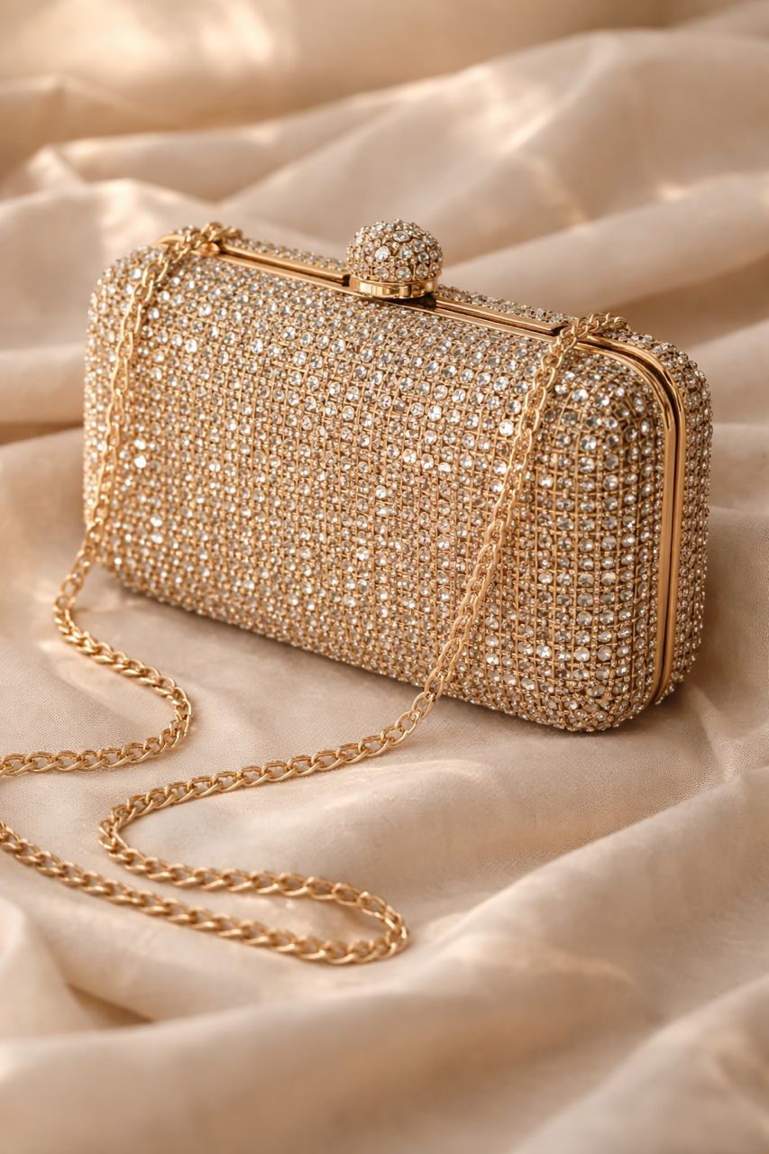Crystal clutch 