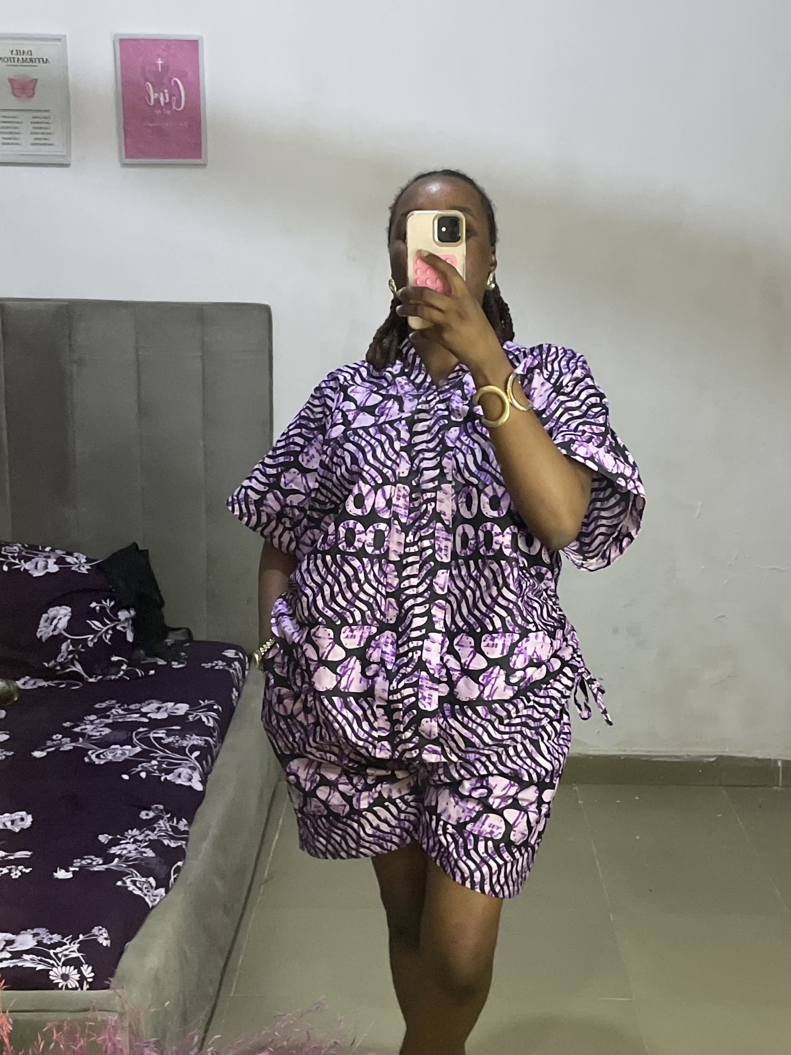 Ankara Short Two Piece