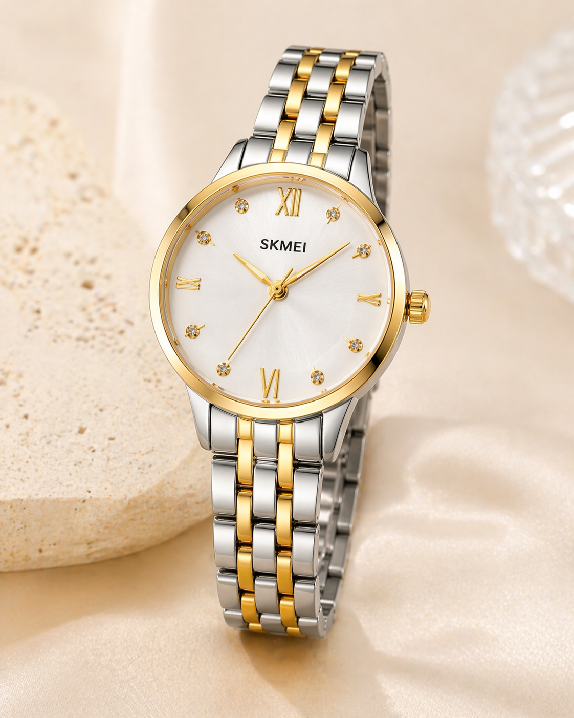 SKMEI Elegant Two-Tone La...